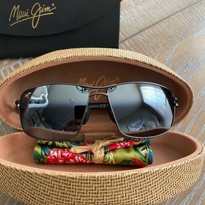 Maui Jim Manu Mj276 40 Gunmetal Polarized Neutral Grey Mens Sunglasses